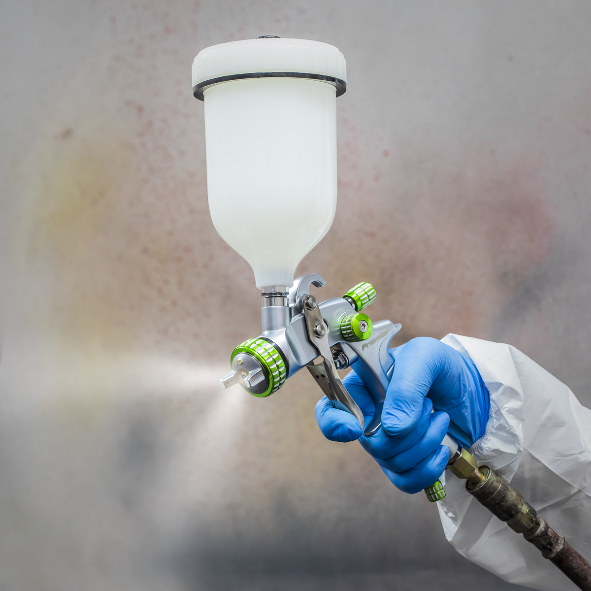 Premier LVLP01 Premier Professional LVLP Gravity Feed Spray Gun 1.4mm Set-Up