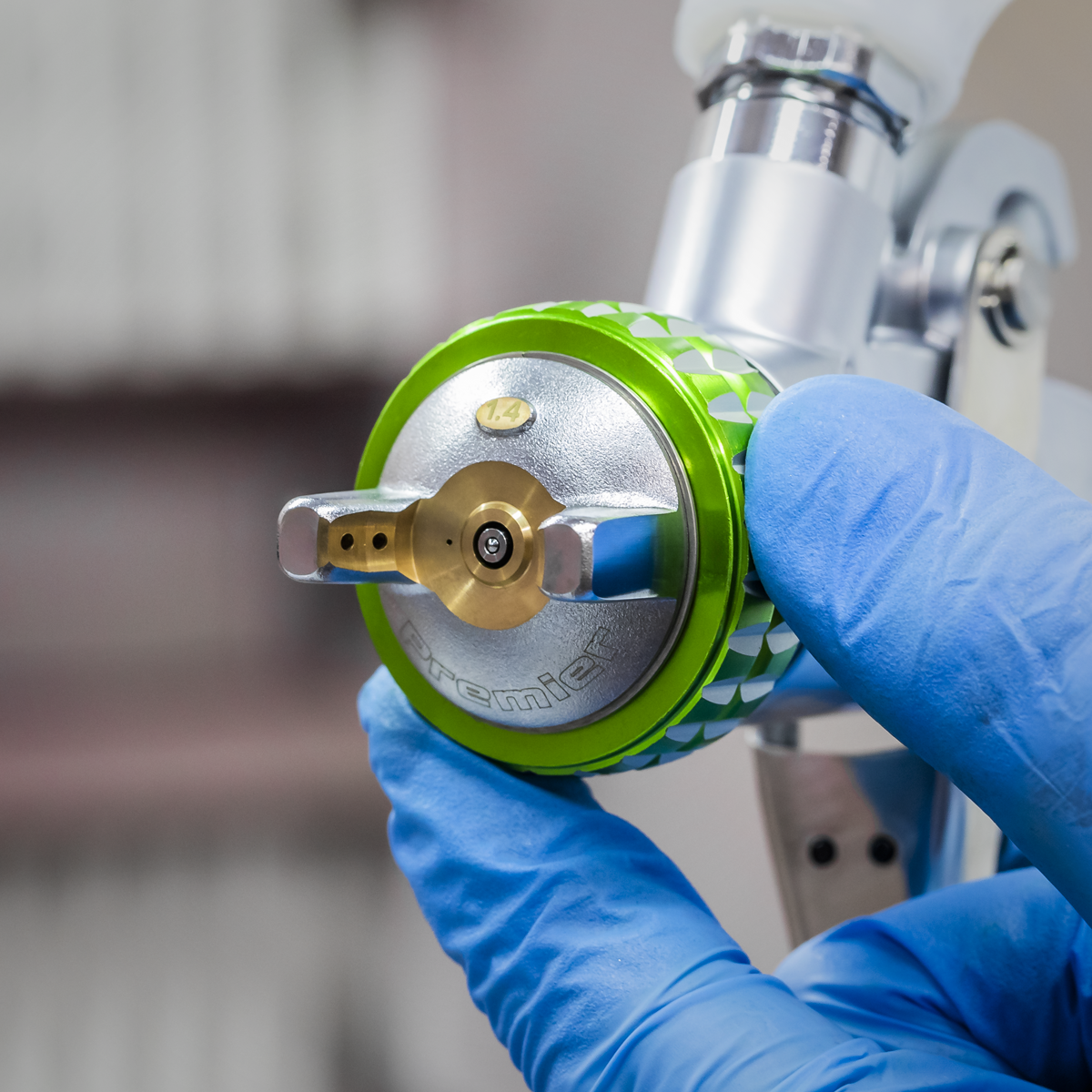 Premier LVLP01 Premier Professional LVLP Gravity Feed Spray Gun 1.4mm Set-Up