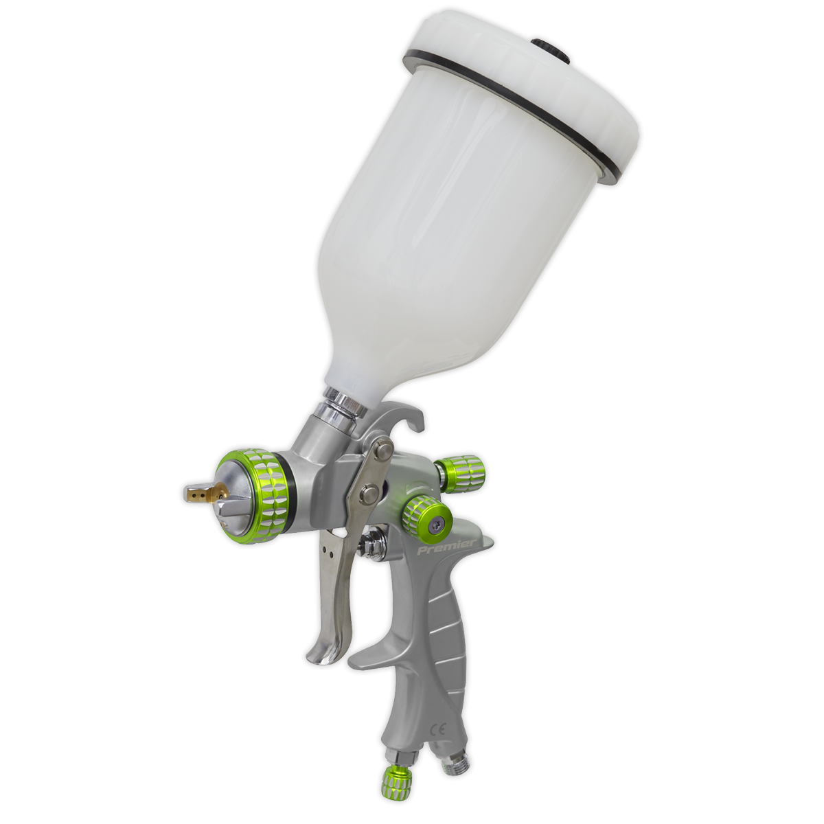 Premier LVLP01 Premier Professional LVLP Gravity Feed Spray Gun 1.4mm Set-Up