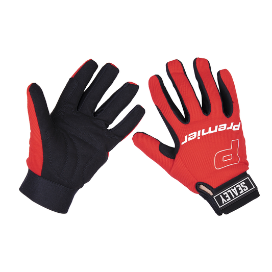 Premier MG796XL Premier Mechanic's Gloves Padded Palm - Extra-Large Pair