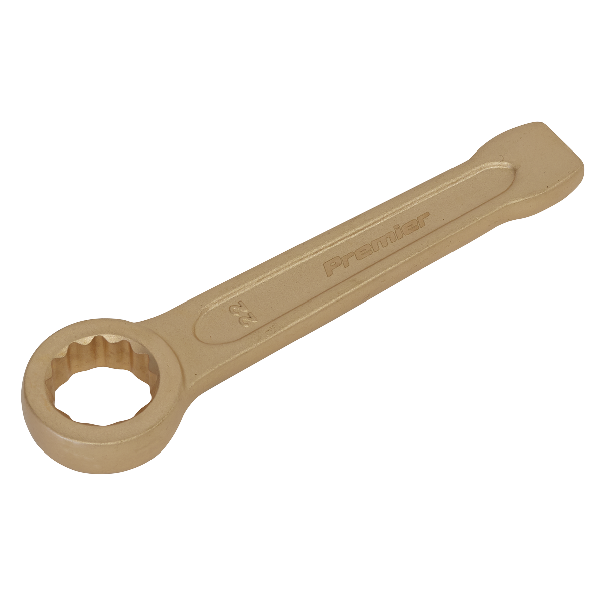 Premier NS028 Premier Non-Sparking Ring End Slogging Spanner 22mm