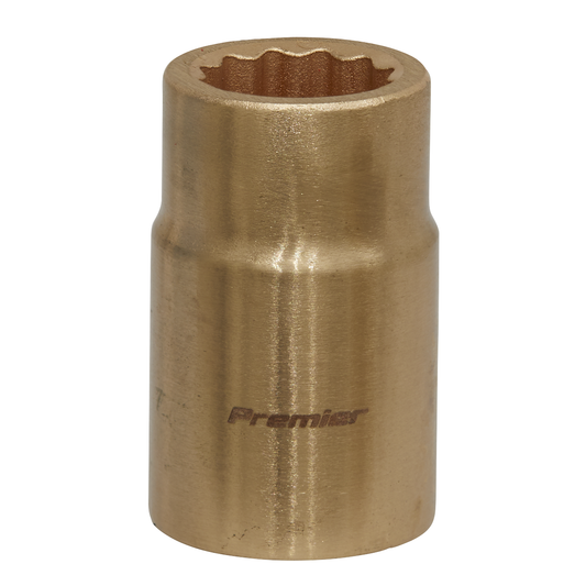Premier NS048 Premier Non-Sparking Socket 1/2"Sq Drive 15mm