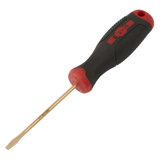 Premier NS092 Screwdriver Slotted 3 x 75mm - Non-Sparking