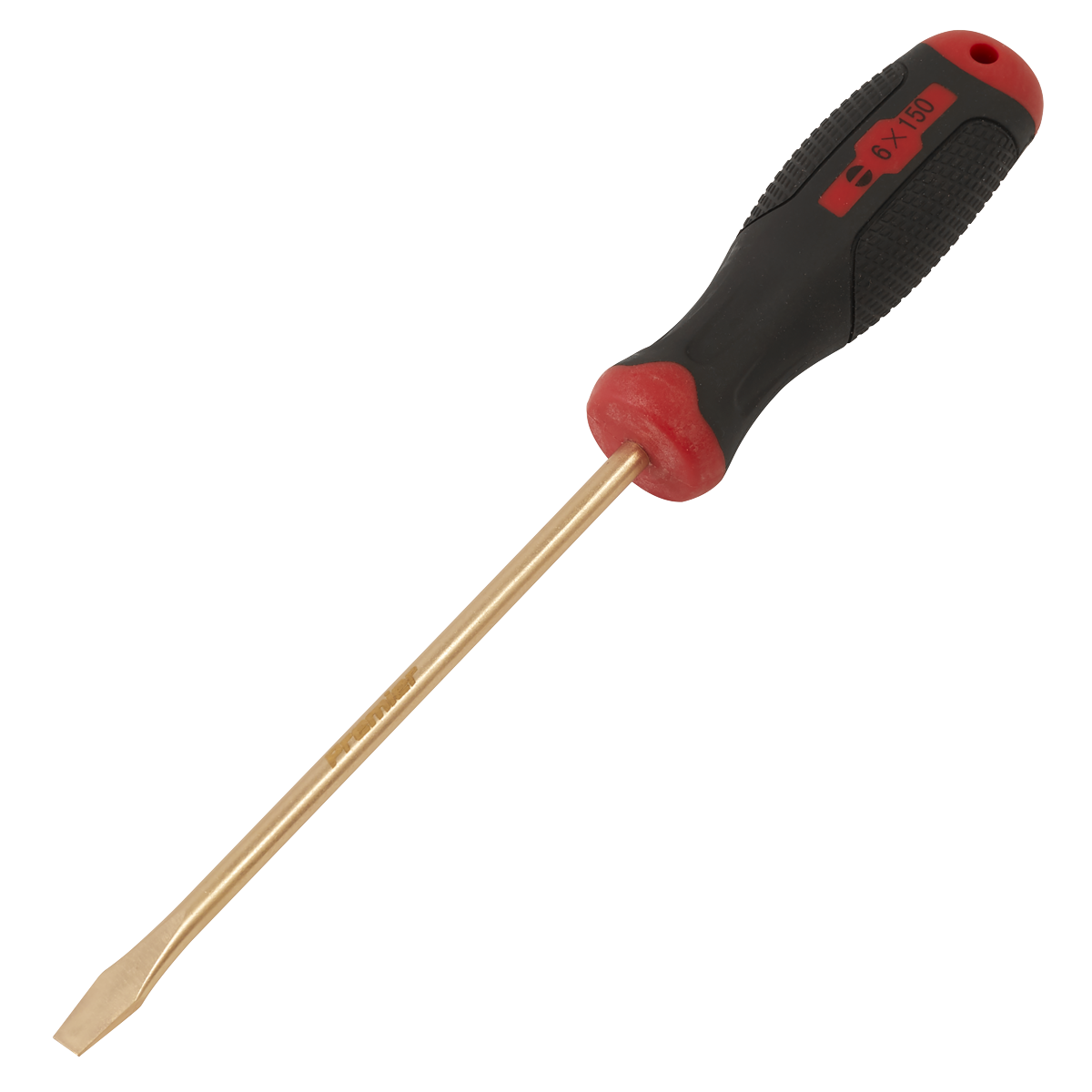Premier NS094 Non-Sparking Slotted Screwdriver 6 x 150mm