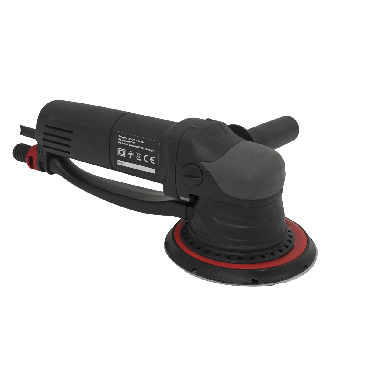 Premier OS600 Premier 150mm Dual Action Variable Speed Electric Sander 600W/230V