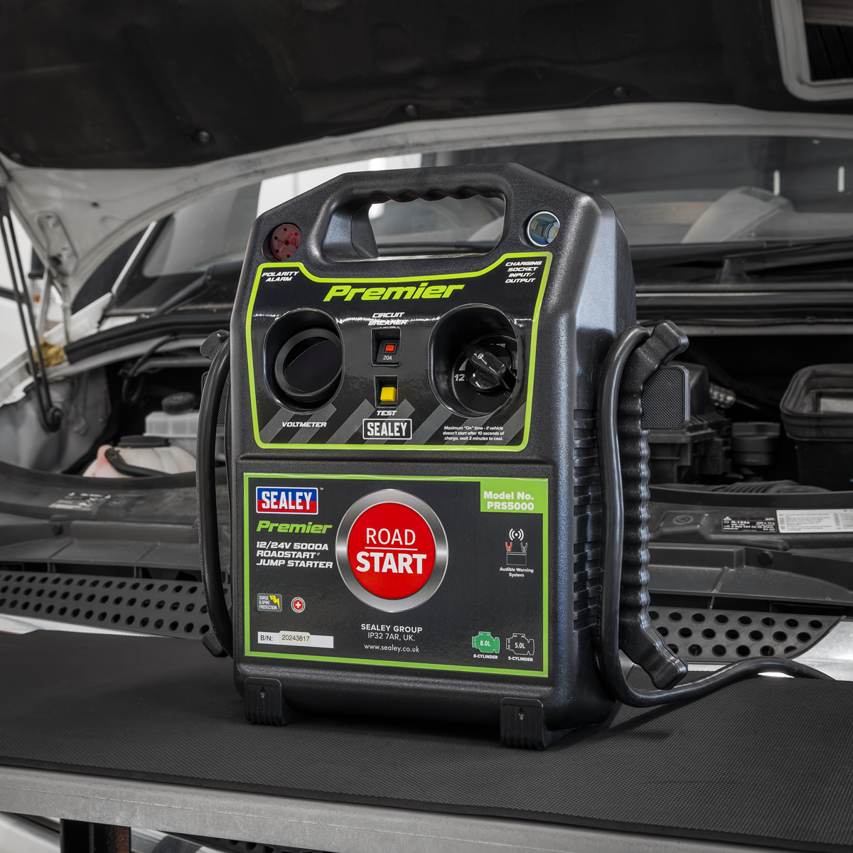 Premier PRS5000 12/24V Premier RoadStart® Jump Starter 5000A
