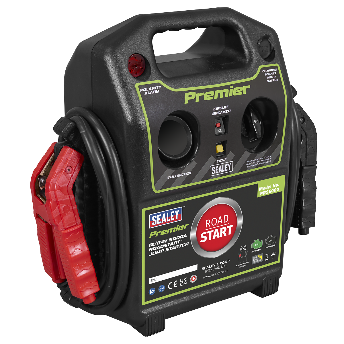 Premier PRS5000 12/24V Premier RoadStart® Jump Starter 5000A