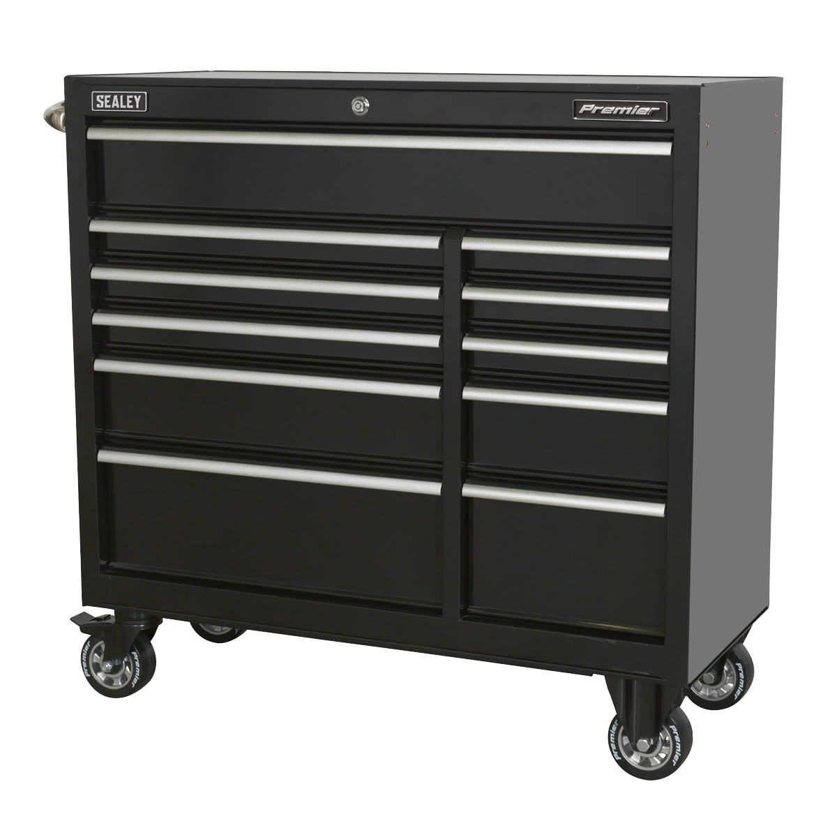 Premier PTB105511 Premier™ Heavy-Duty Extra-Wide Rollcab 11 Drawer 1055mm - Black