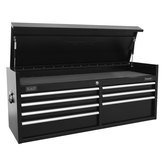 Premier PTB141507 Premier™ Heavy-Duty Extra-Wide Topchest 7 Drawer 1415mm - Black