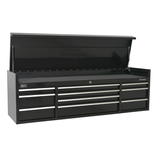 Premier PTB181510 Premier™ Heavy-Duty Extra-Wide Topchest 10 Drawer 1830mm - Black