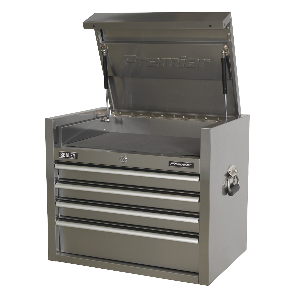 Premier PTB66004SS Premier™ Heavy-Duty Topchest 4 Drawer 675mm - Stainless Steel