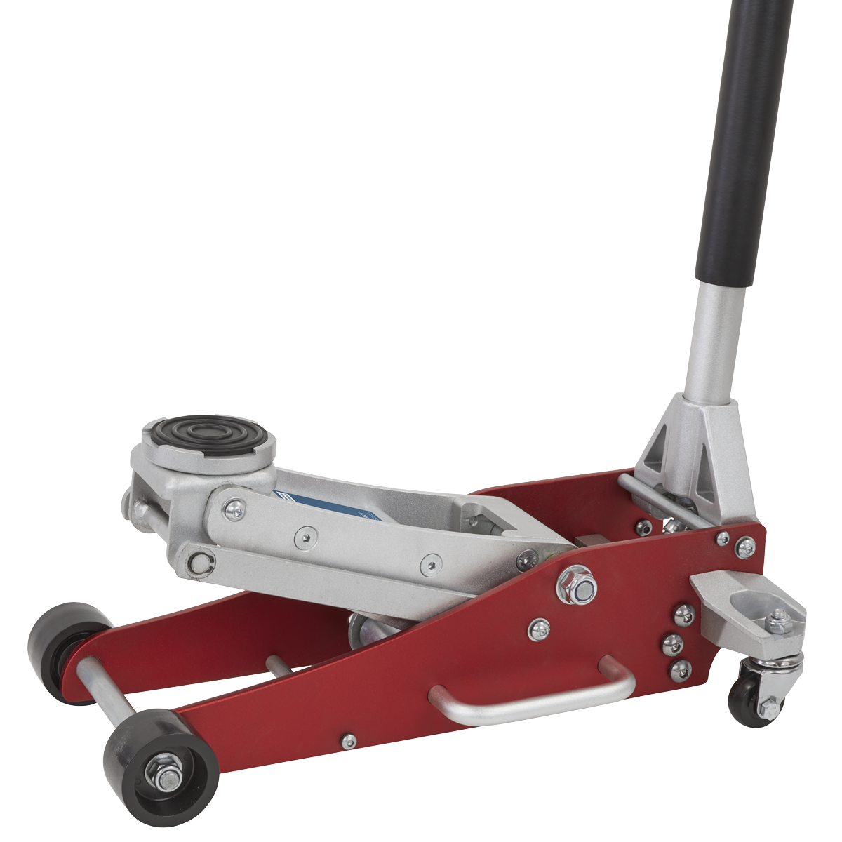 Premier RJA1550 Premier Low Profile Aluminium Trolley Jack with Rocket Lift 1.5 Tonne