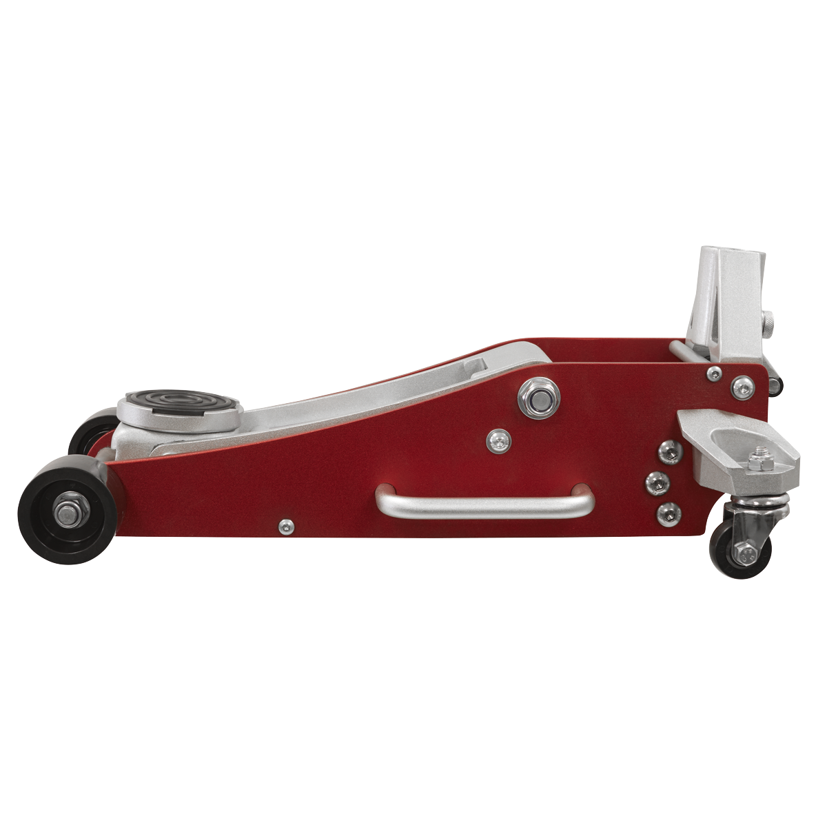 Premier RJA1550 Premier Low Profile Aluminium Trolley Jack with Rocket Lift 1.5 Tonne