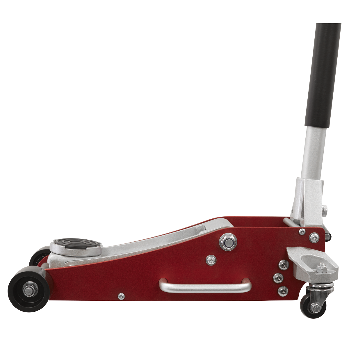 Premier RJA1550 Premier Low Profile Aluminium Trolley Jack with Rocket Lift 1.5 Tonne
