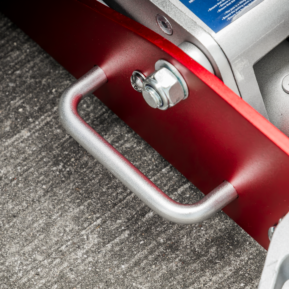 Premier RJA1800 Premier Low Profile Aluminium Trolley Jack with Rocket Lift 1.8 Tonne