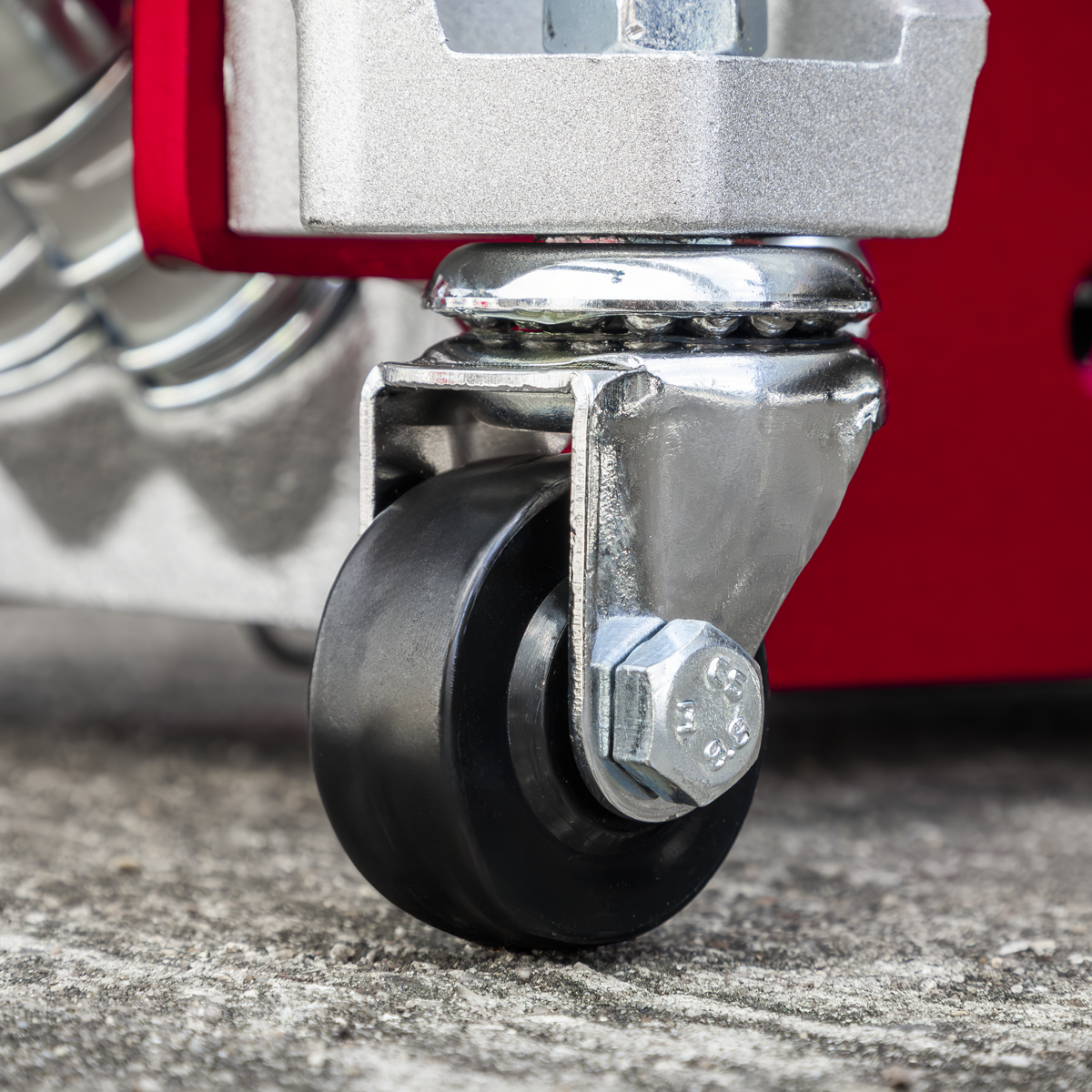 Premier RJA1800 Premier Low Profile Aluminium Trolley Jack with Rocket Lift 1.8 Tonne