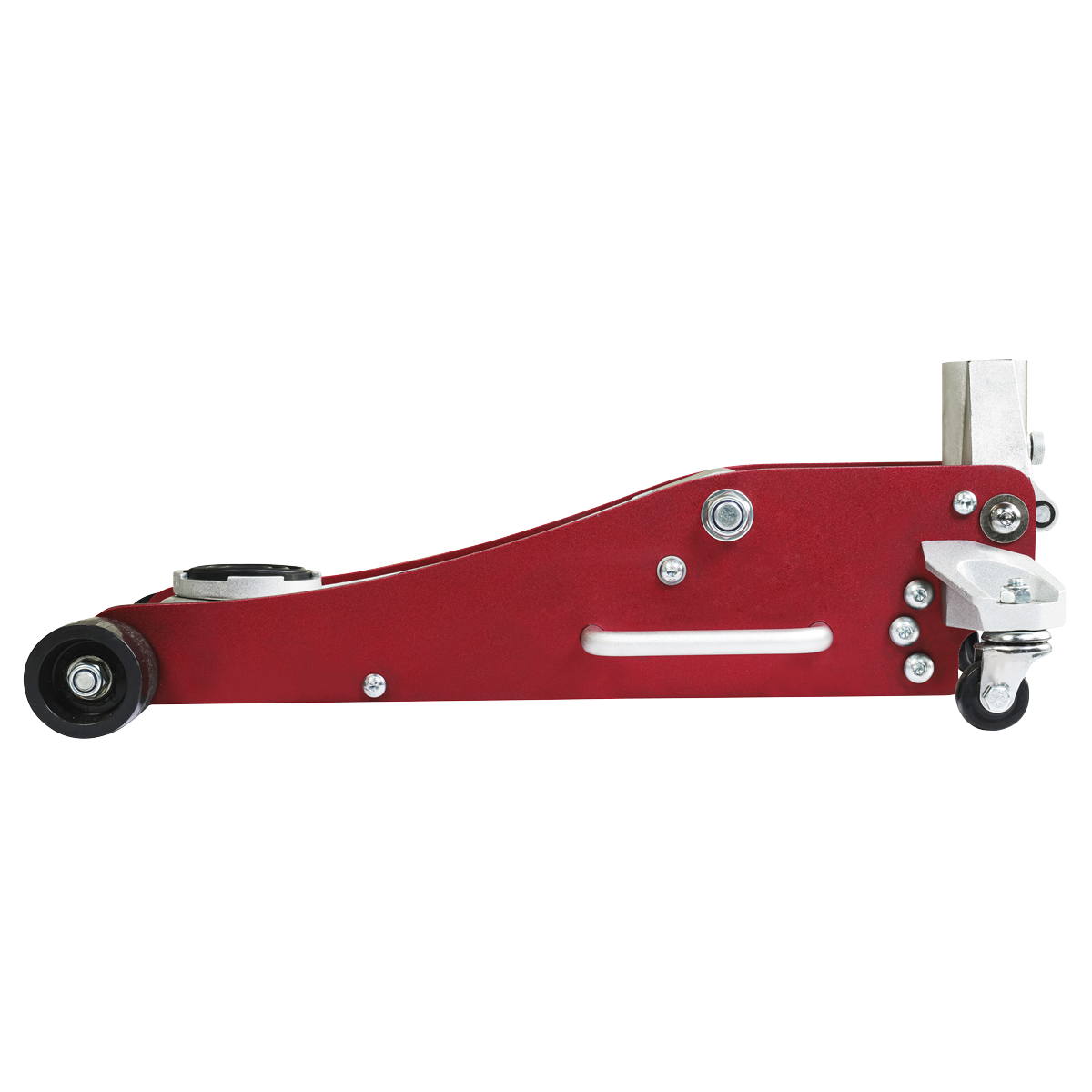 Premier RJA1800 Premier Low Profile Aluminium Trolley Jack with Rocket Lift 1.8 Tonne