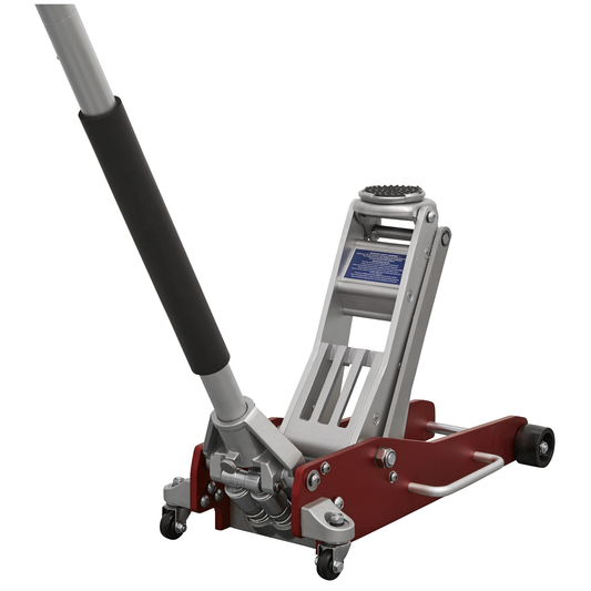 Premier RJA2500 Premier Low Profile Aluminium Trolley Jack with Rocket Lift 2.5 Tonne