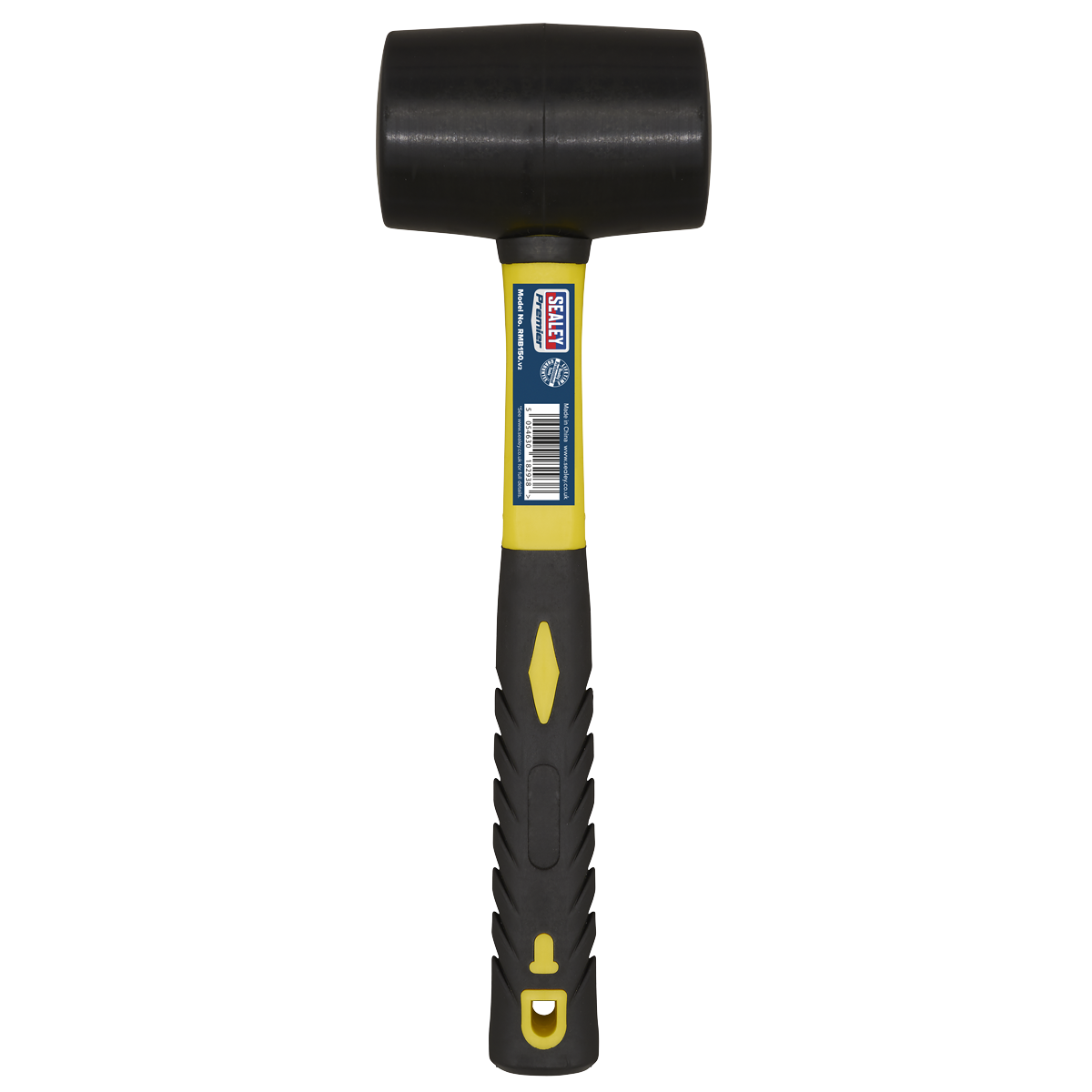 Premier RMB150 Premier Rubber Mallet with Fibreglass Shaft 1.5lb