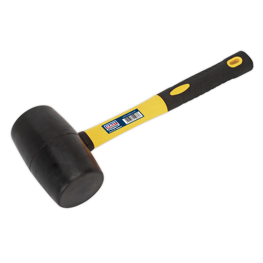 Premier RMB200 Premier Rubber Mallet with Fibreglass Shaft 2lb