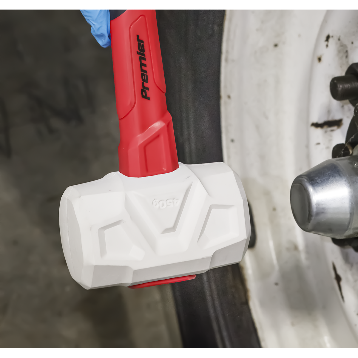 Premier RMG16 Premier Rubber Mallet with Fibreglass Shaft & Graphite Core 16oz