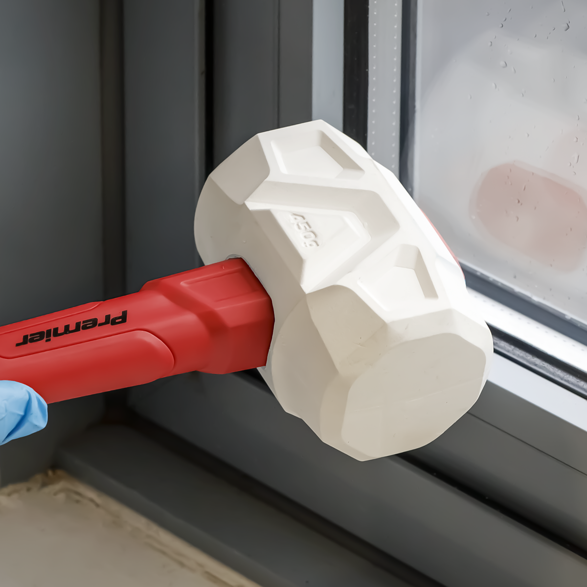 Premier RMG16 Premier Rubber Mallet with Fibreglass Shaft & Graphite Core 16oz