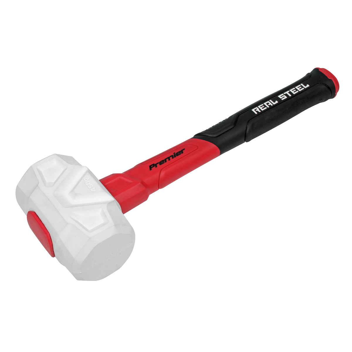 Premier RMG16 Premier Rubber Mallet with Fibreglass Shaft & Graphite Core 16oz