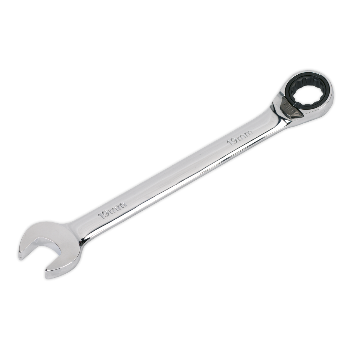Premier RRCW19 Premier Reversible Combination Ratchet Spanner 19mm