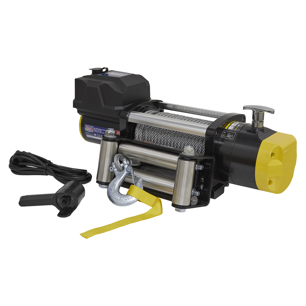 Premier RW5675 Premier Industrial Recovery Winch 5675kg (12500lb) Line Pull 12V