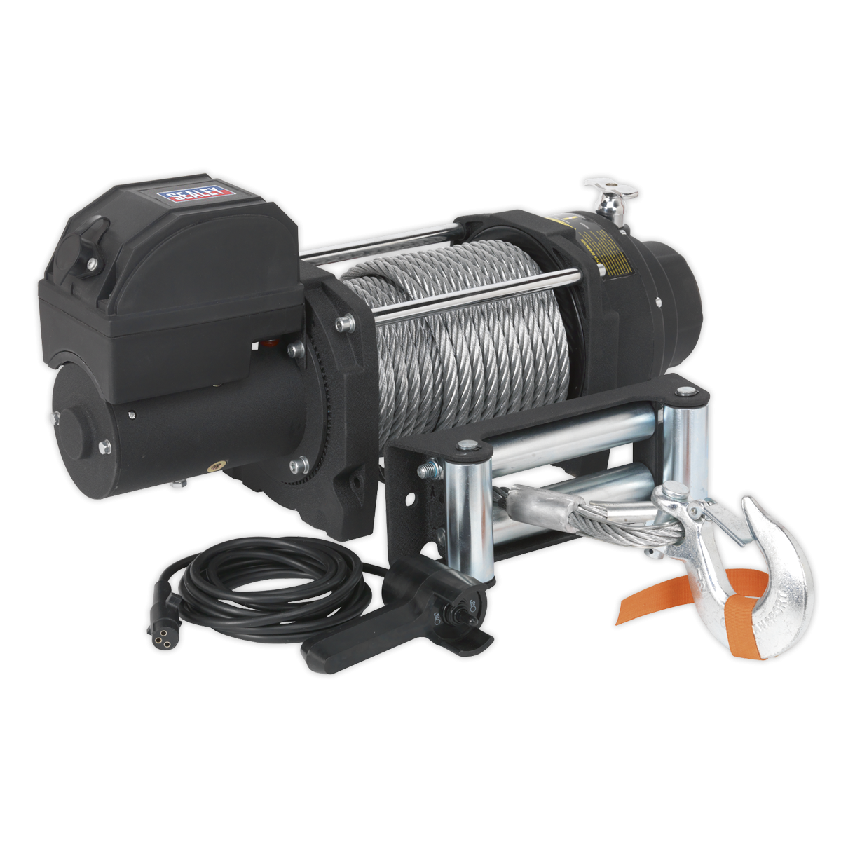 Premier RW8180 Premier Industrial Recovery Winch 8180kg (18000lb) Line Pull 12V