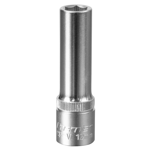 Premier S1212D Premier Deep Socket 1/2"Sq Drive 12mm