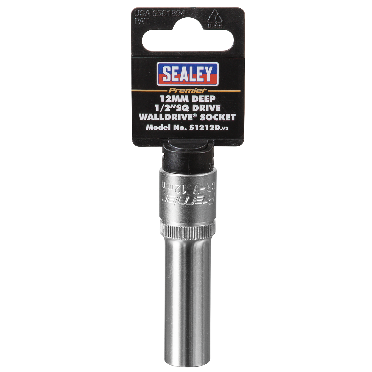 Premier S1212D Premier Deep Socket 1/2"Sq Drive 12mm