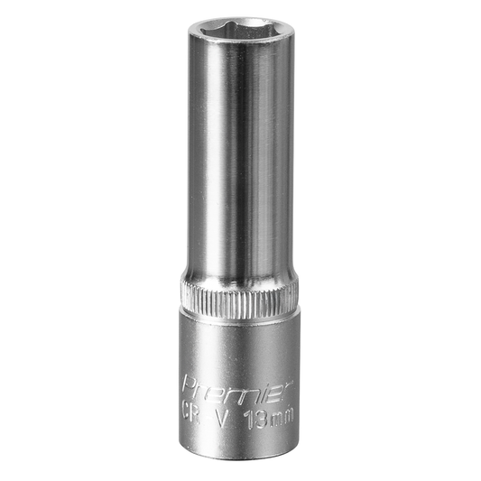 Premier S1213D Premier Deep Socket 1/2"Sq Drive 13mm