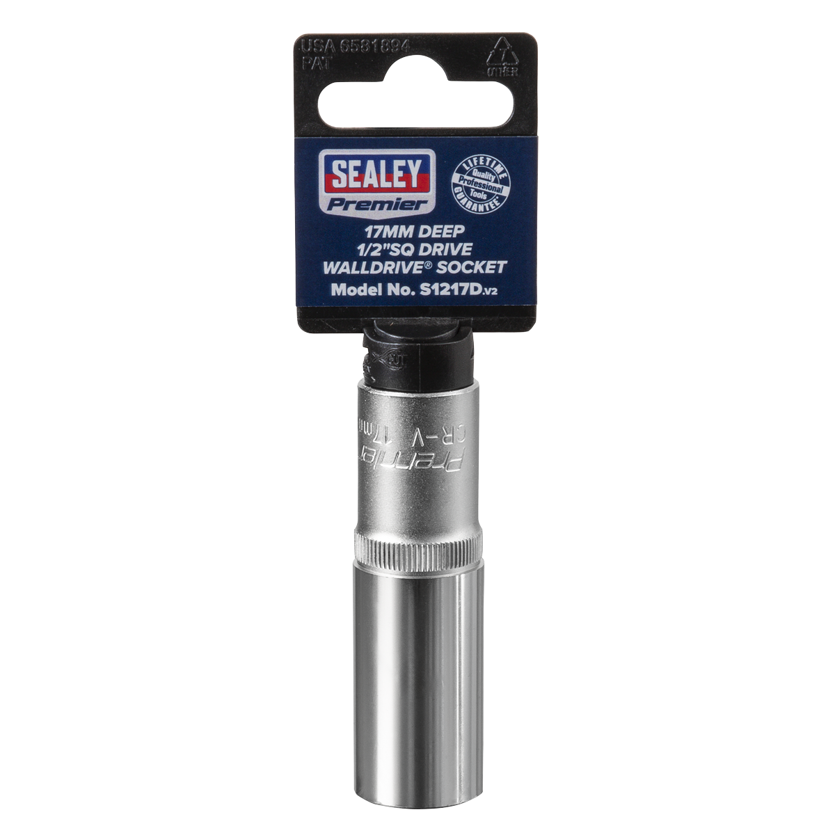 Premier S1217D Premier Deep Socket 1/2"Sq Drive 17mm