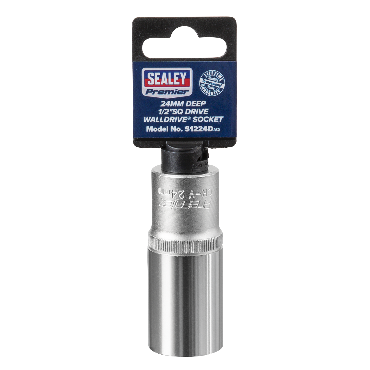 Premier S1224D Premier Deep Socket 1/2"Sq Drive 24mm