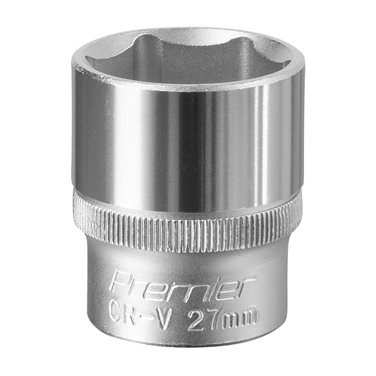 Premier S1227 Premier Socket 1/2"Sq Drive 27mm