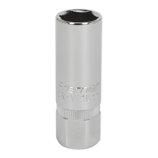 Premier S12SP10 Premier Spark Plug Socket 1/2"Sq Drive 16mm
