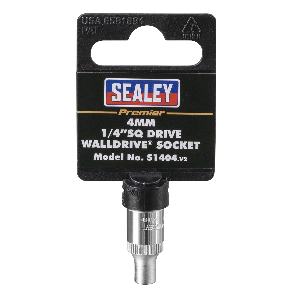 Premier S1404 Premier Socket 1/4"Sq Drive 4mm