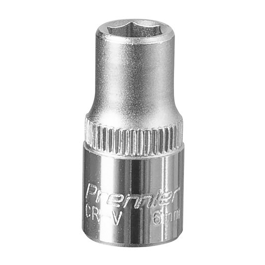 Premier S1406 Premier Socket 1/4"Sq Drive 6mm