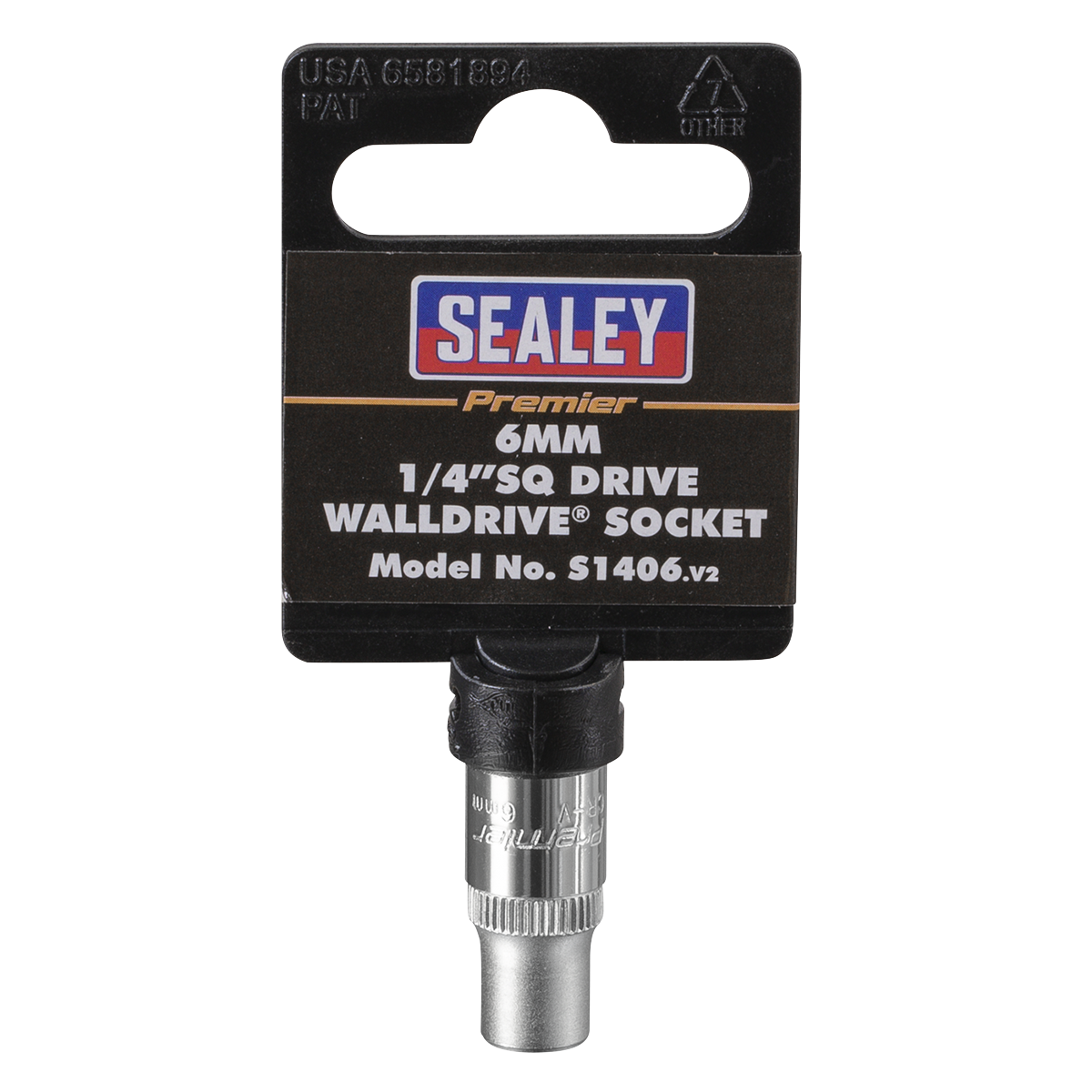 Premier S1406 Premier Socket 1/4"Sq Drive 6mm