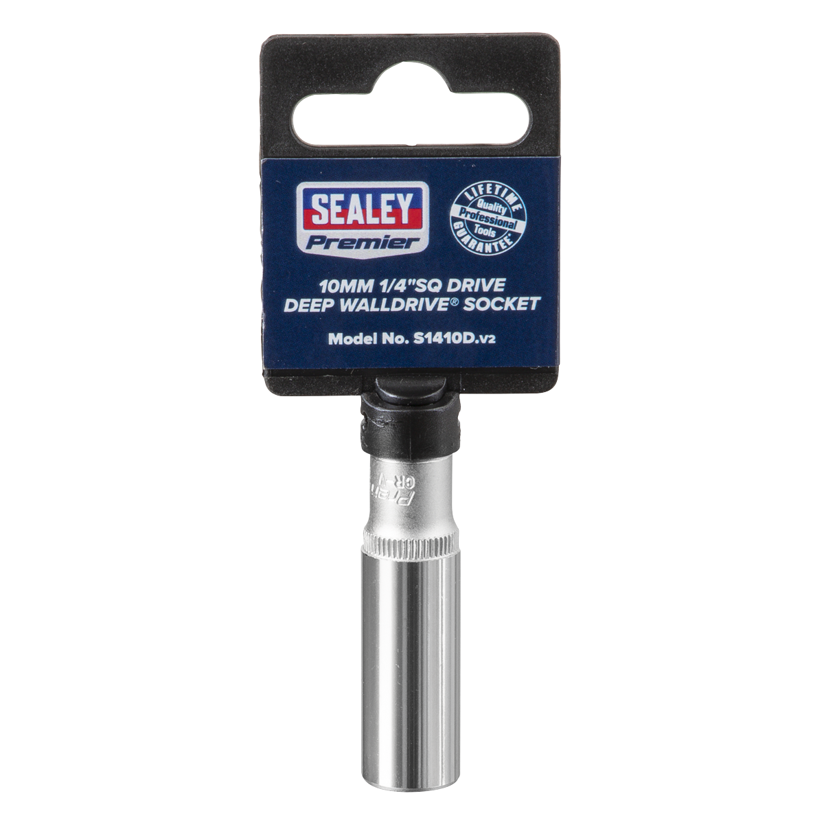 Premier S1410D Premier Deep Socket 1/4"Sq Drive 10mm