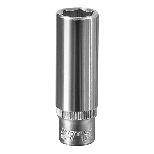 Premier S1411D Premier Deep Socket 1/4"Sq Drive 11mm
