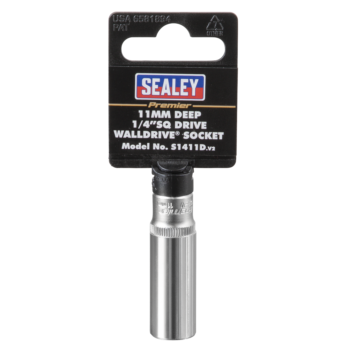 Premier S1411D Premier Deep Socket 1/4"Sq Drive 11mm