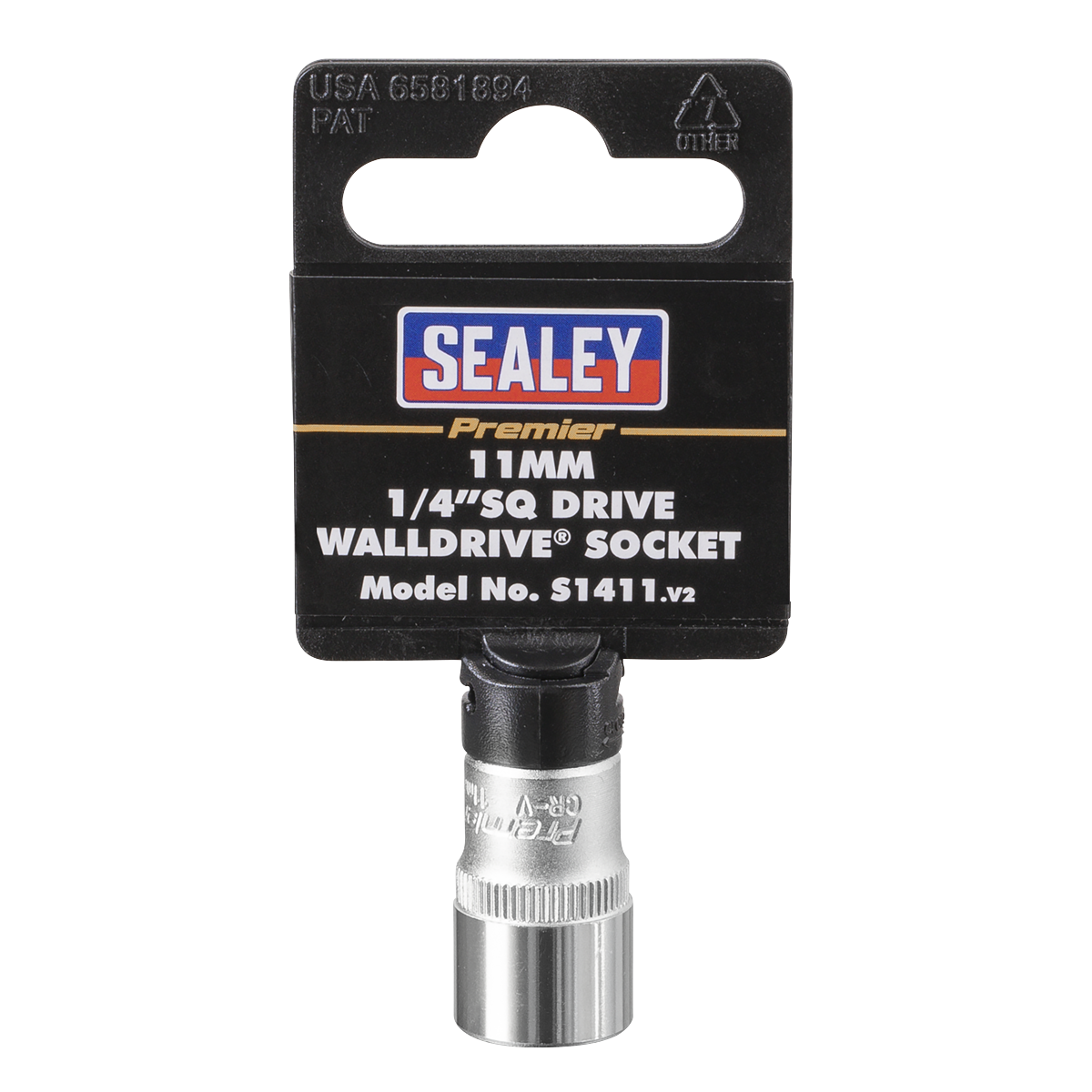 Premier S1411 Premier Socket 1/4"Sq Drive 11mm