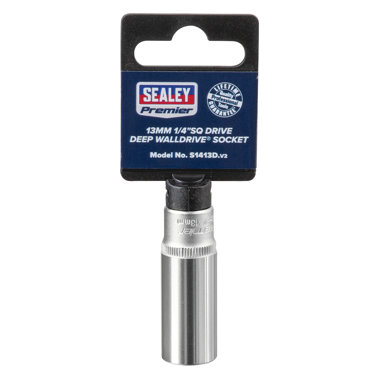 Premier S1413D Premier Deep Socket 1/4"Sq Drive 13mm