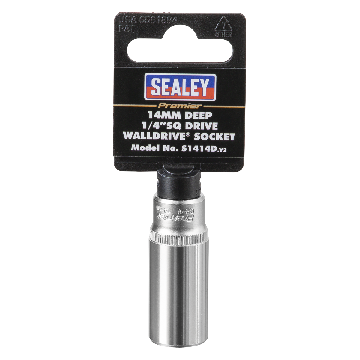 Premier S1414D Premier Deep Socket 1/4"Sq Drive 14mm