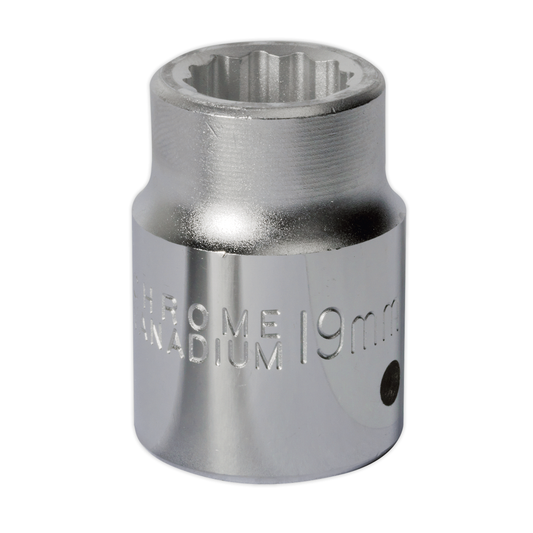 Premier S34/19 Premier Socket 3/4"Sq Drive 19mm