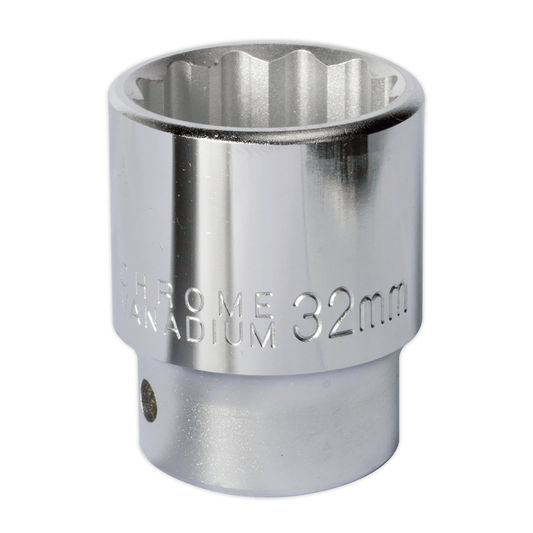Premier S34/32 Premier Socket 3/4"Sq Drive 32mm