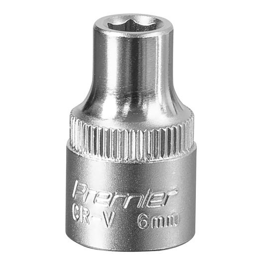 Premier S3806 Premier Socket 3/8"Sq Drive 6mm