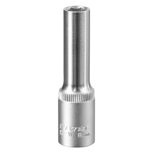 Premier S3808D Premier Deep Socket 3/8"Sq Drive 8mm